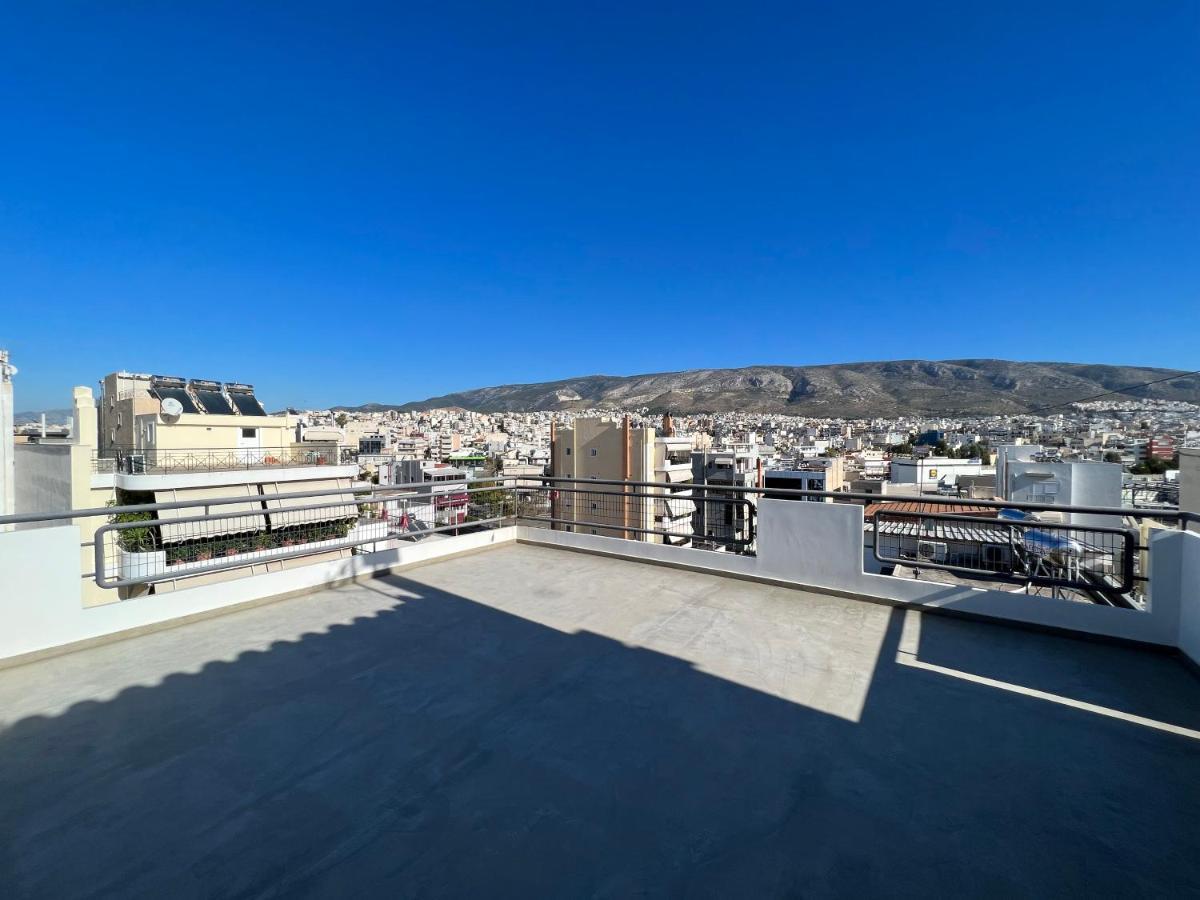 Panoramic Cityscape Maisonette In Agios Dimitrios Athén Kültér fotó