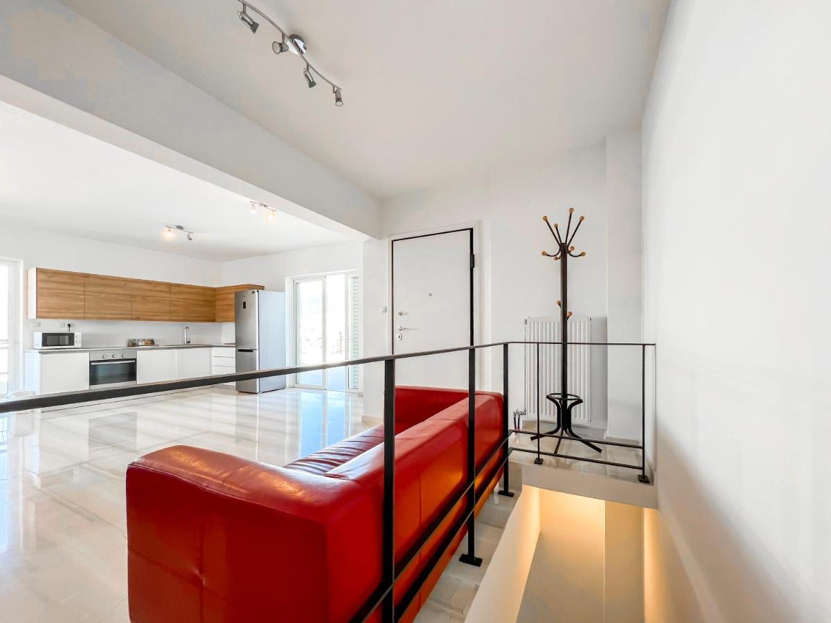 Panoramic Cityscape Maisonette In Agios Dimitrios Athén Kültér fotó